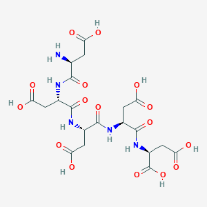 molecular formula C20H27N5O16 B12434239 Asp-Asp-Asp-Asp-Asp 