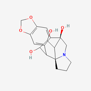 molecular formula C17H19NO5 B12434366 Cephalocyclidine A 