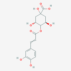 molecular formula C16H18O9 B12434473 Cryptochlorogenic acid CAS No. 905-99-7