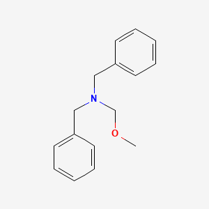 molecular formula C16H19NO B12434514 Benzenemethanamine, N-(methoxymethyl)-N-(phenylmethyl)- CAS No. 178425-11-1