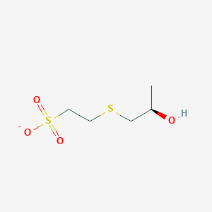 (R)-2-hydroxypropyl-CoM(1-)
