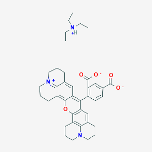 molecular formula C39H45N3O5 B12434557 5-carboxy-X-rhodamine triethylammonium salt 