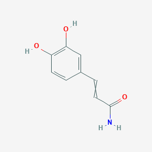 molecular formula C9H9NO3 B12434584 Caffeic acid amide 