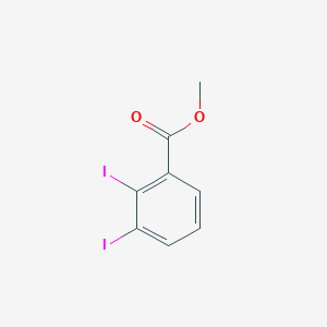 molecular formula C8H6I2O2 B12434647 Methyl 2,3-diiodobenzoate CAS No. 14192-14-4