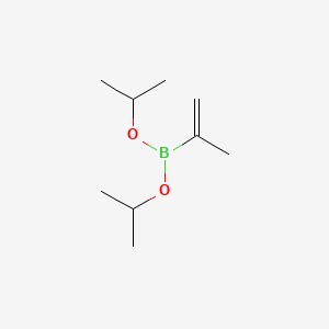 molecular formula C9H19BO2 B12434699 Diisopropyl prop-1-en-2-ylboronate 