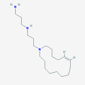 molecular formula C20H41N3 B1243474 motuporamine C 