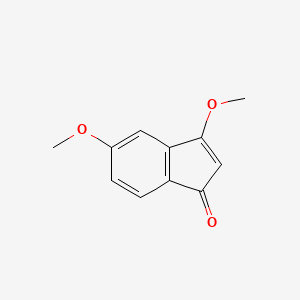 molecular formula C11H10O3 B1243478 Coixinden A CAS No. 149665-18-9