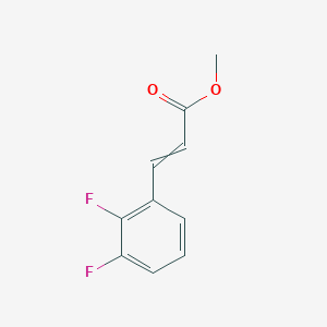 molecular formula C10H8F2O2 B12434785 methyl (2E)-3-(2,3-difluorophenyl)prop-2-enoate 
