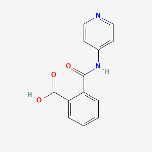 molecular formula C13H10N2O3 B12434792 2-(pyridin-4-ylcarbamoyl)benzoic acid CAS No. 69537-50-4