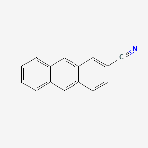 molecular formula C15H9N B12434856 Anthracene-2-carbonitrile CAS No. 1921-72-8