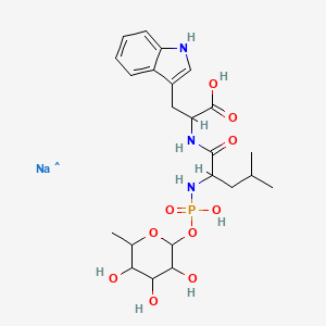 molecular formula C23H34N3NaO10P B12434882 Phosphoramidon sodium 