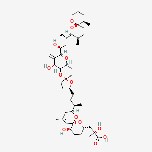 molecular formula C45H72O13 B1243504 14,15-Dihydrodinophysistoxin 1 