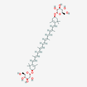 molecular formula C52H76O12 B1243507 zeaxanthin bis(beta-D-glucoside) 