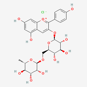 molecular formula C27H31ClO14 B12435259 Pelargonidin-3-O-rutinosde chloride 