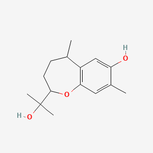 molecular formula C15H22O3 B1243527 Heliannuol D CAS No. 161730-09-2