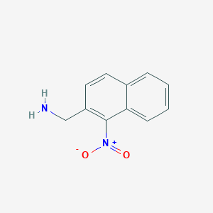 molecular formula C11H10N2O2 B12435328 (1-Nitronaphthalen-2-yl)methanamine 