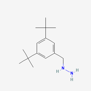 molecular formula C15H26N2 B12435354 (3,5-DI-Tert-butyl-benzyl)-hydrazine CAS No. 887594-73-2