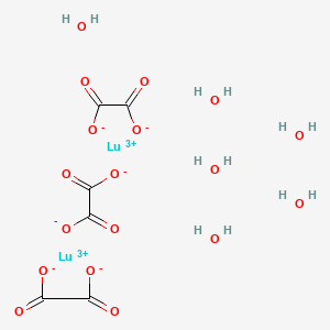molecular formula C6H12Lu2O18 B12435364 Lutetium(3+);oxalate;hexahydrate CAS No. 51373-64-9