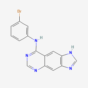molecular formula C15H10BrN5 B12435370 BPIQ-II hydrochloride CAS No. 171179-32-1