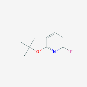 molecular formula C9H12FNO B12435414 2-(tert-Butoxy)-6-fluoropyridine 