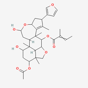 molecular formula C33H44O9 B12435426 1-Deacetylnimbolinin B 