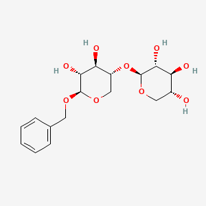 molecular formula C17H24O9 B12435456 Benzyl beta-D-xylobioside 