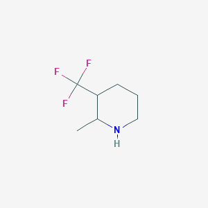 molecular formula C7H12F3N B12435521 2-Methyl-3-(trifluoromethyl)piperidine 