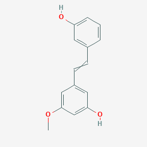 molecular formula C15H14O3 B12435568 3,3'-Dihydroxy-5-methoxystilbene 