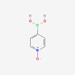 molecular formula C5H6BNO3 B12435629 4-Boronopyridine 1-oxide 