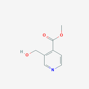 molecular formula C8H9NO3 B12435660 Methyl 3-(hydroxymethyl)isonicotinate 