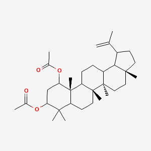 molecular formula C34H54O4 B12435667 3-Epiglochidiol diacetate 