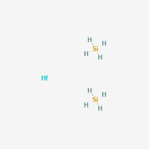 molecular formula H8HfSi2 B12435747 Hafnium disilane 