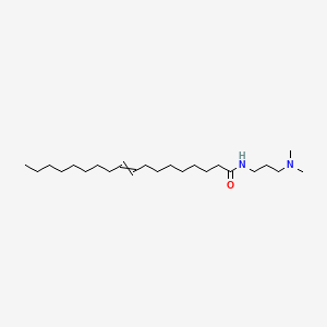 molecular formula C23H46N2O B12435803 N-[3-(dimethylamino)propyl]octadec-9-enamide 