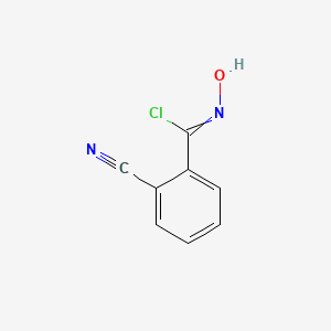 molecular formula C8H5ClN2O B12435924 2-Cyano-alpha-chlorobenzaldoxime 