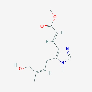 molecular formula C13H18N2O3 B1243594 Hydroxyfungerin A 