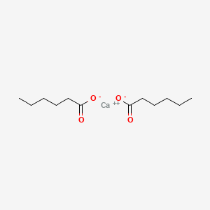 molecular formula C12H22CaO4 B1243597 Calcium hexanoate CAS No. 38708-95-1