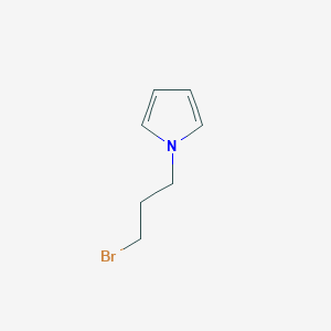 molecular formula C7H10BrN B012436 1-(3-Bromopropyl)pyrrole CAS No. 100779-91-7