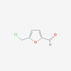 molecular formula C6H5ClO2 B124360 5-Chloromethylfurfural CAS No. 1623-88-7