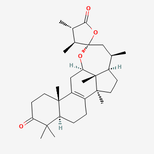 molecular formula C31H46O4 B1243603 Fomlactone C 