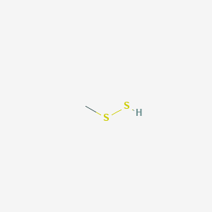 molecular formula CH4S2 B12436179 Methyl hydrodisulfide CAS No. 29245-72-5