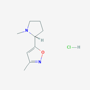 molecular formula C9H15ClN2O B124362 ABT-418盐酸盐 CAS No. 147388-83-8
