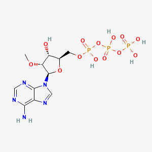 molecular formula C11H18N5O13P3 B12436219 2'-O-methyladenosine-5'-triphosphate 