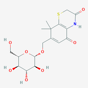 molecular formula C17H23NO8S B12436286 Xanthiside 