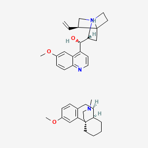 molecular formula C38H49N3O3 B1243635 Zenvia CAS No. 634202-74-7