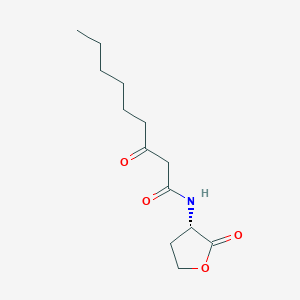molecular formula C13H21NO4 B12436354 N-(3-Oxononanoyl)-L-homoserine lactone 