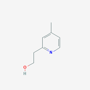 molecular formula C8H11NO B12436479 2-Pyridineethanol,4-methyl- 
