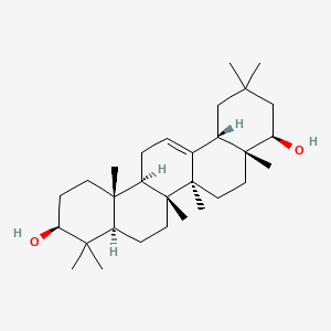 molecular formula C30H50O2 B1243656 Sophoradiol CAS No. 6822-47-5
