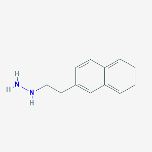 molecular formula C12H14N2 B12436588 [2-(Naphthalen-2-yl)ethyl]hydrazine CAS No. 1016516-10-1