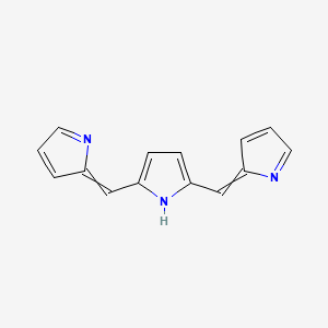 molecular formula C14H11N3 B1243670 Tripyrrin 