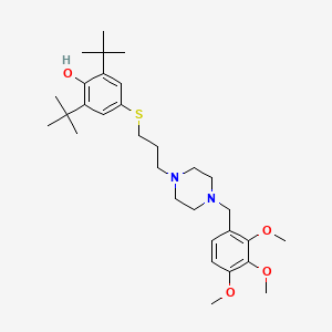 molecular formula C31H48N2O4S B1243693 S-15176 